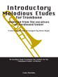 Introductory Melodious Etudes Trombone cover